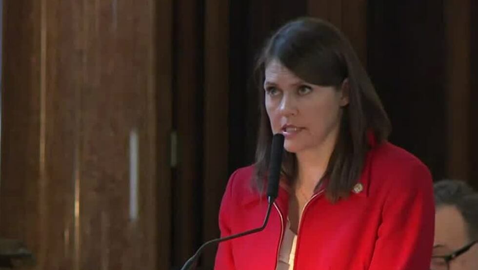 Nebraska State Sen. Kathleen Kauth of Omaha