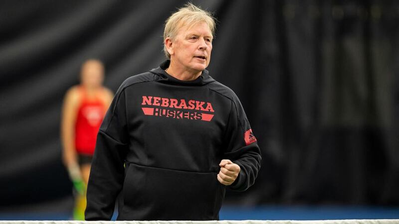Nebraska women's tennis head coach Scott Jacobson
