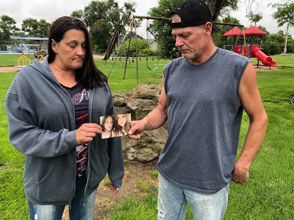 Paula Johnson and Jody Sramek, parents of missing Trenton teen, Sunny Sramek, talked with News...