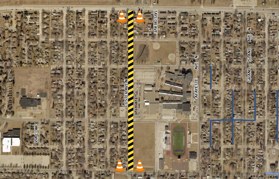 Custer Avenue improvement project continues Tuesday - Vimarsana News