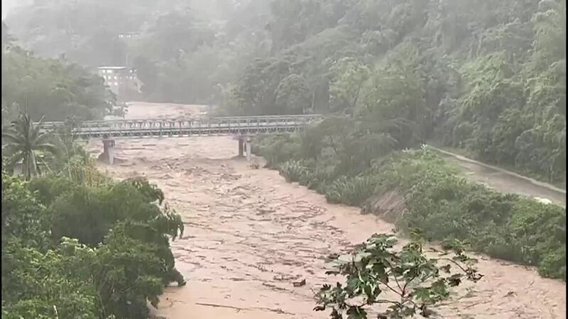 Rain, floods and an island-wide blackout continue in Puerto Rico even as the center of Fiona...