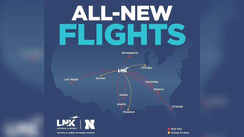 Lincoln Airport and Red Way