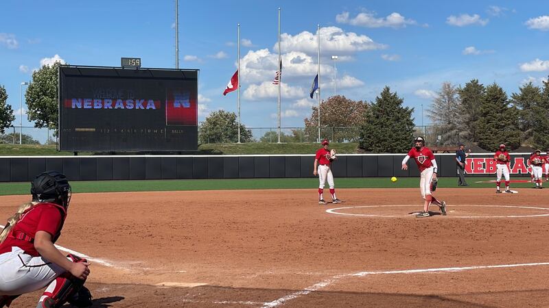 Nebraska defeats Nebraska-Omaha 8-4 in first exhibition of 2023 Fall ball.