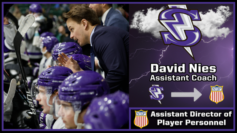 Tri-City Storm Assistant Coach David Nies has been hired by USA Hockey to be the...