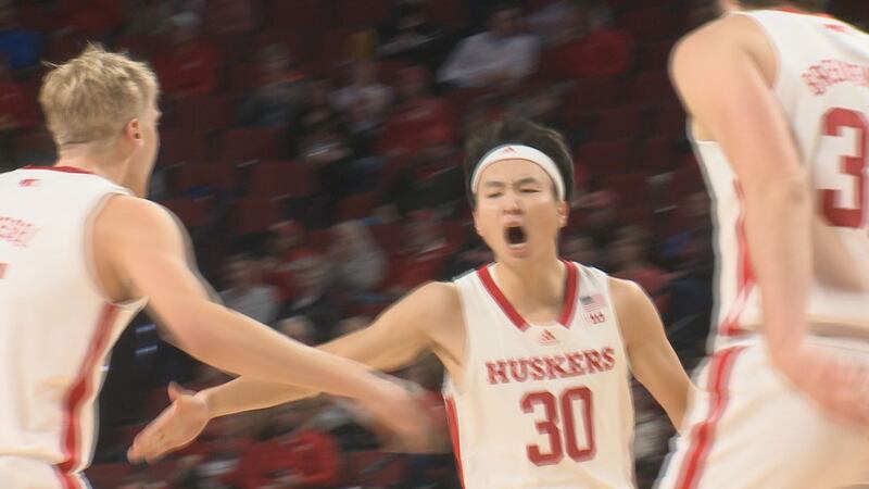 Nebraska takes down Maine