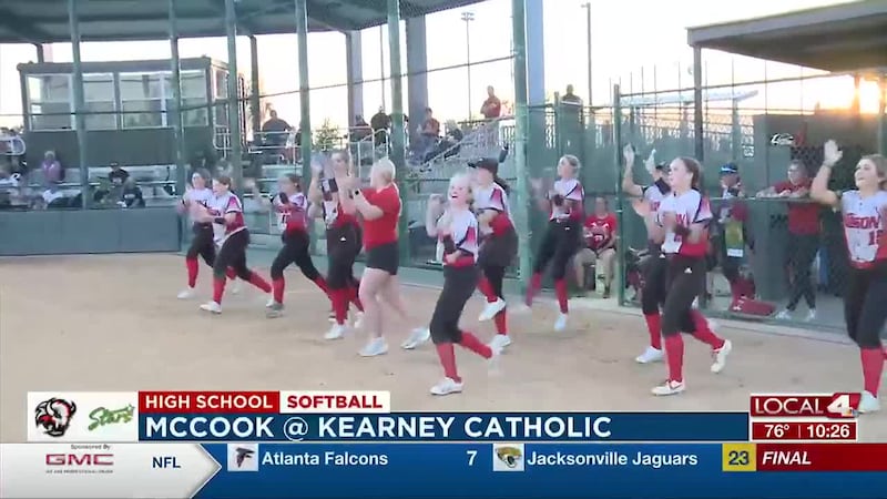 McCook’s offense overpowered Kearney Catholic
