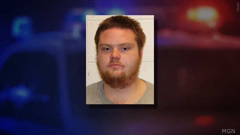 Zackary Rainey, 23, was arrested by Nebraska State Patrol after a pursuit through three...