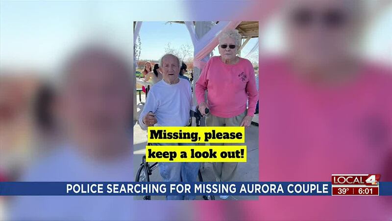 Police searching for Robert and Loveda Proctor of Aurora.