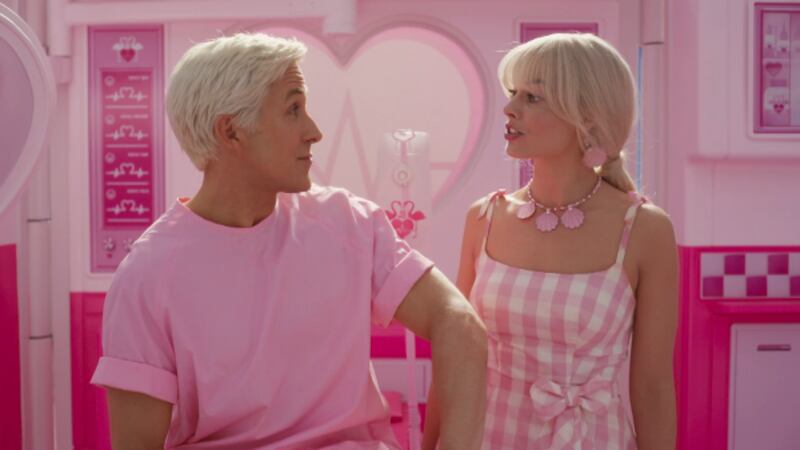 Barbie and Ken in the new Barbie movie